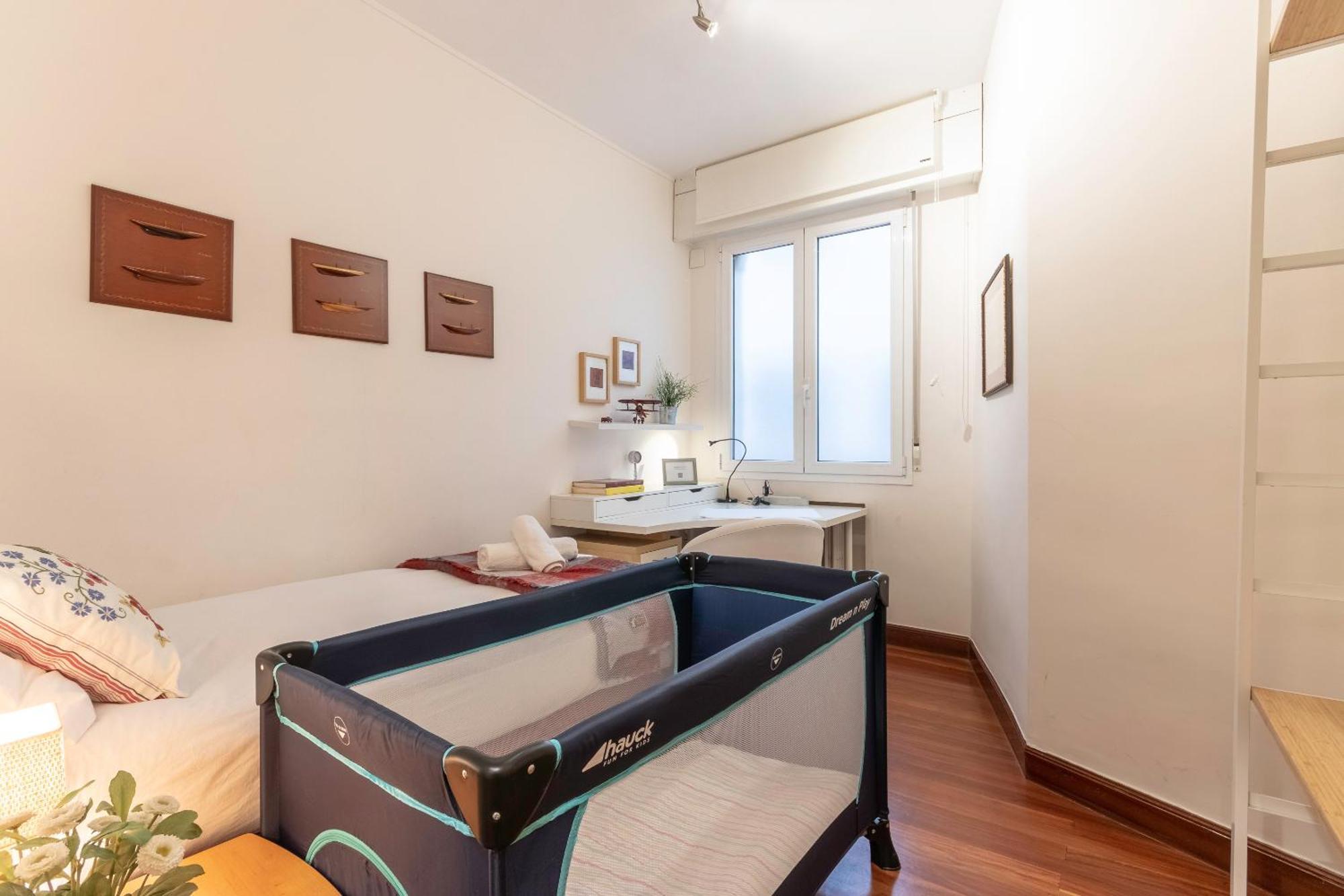San Mames Apartment - Free Parking Bilbao Bagian luar foto